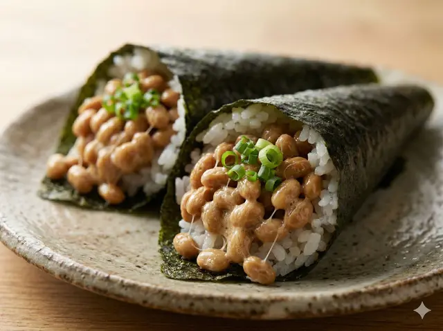Natto Maki (Fermented Soybean Roll)