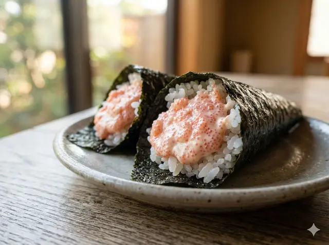 Tarako Mayo Maki (Cod Roe & Mayo)