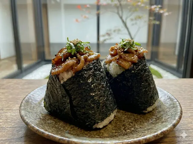 Buta Kalbi Onigiri (Pork Kalbi)