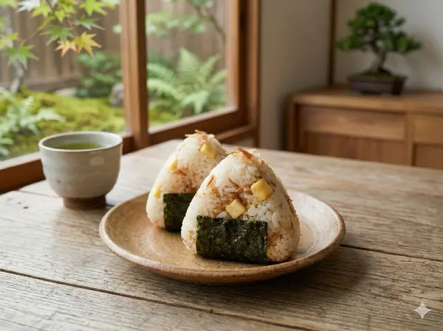 Cheese Okaka Onigiri (Cheese & Bonito)