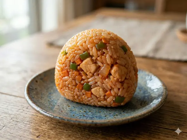 Chicken Rice Onigiri