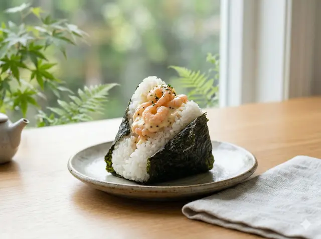 Ebi Mayo Onigiri (Shrimp Mayo)
