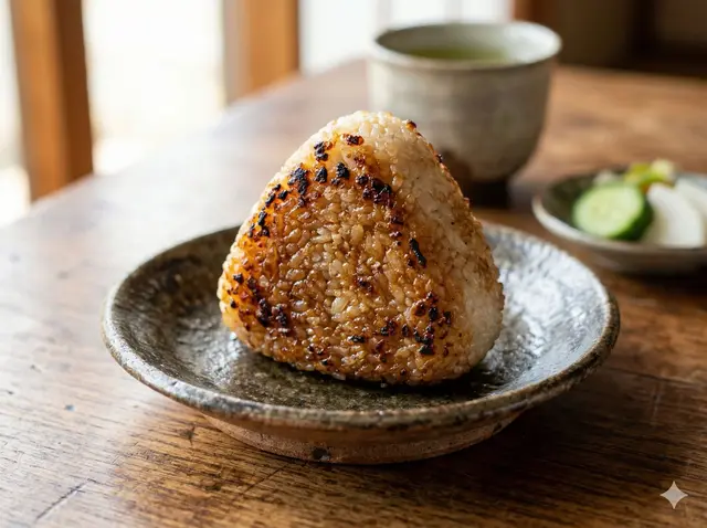 Yaki Onigiri (Grilled Rice Ball)