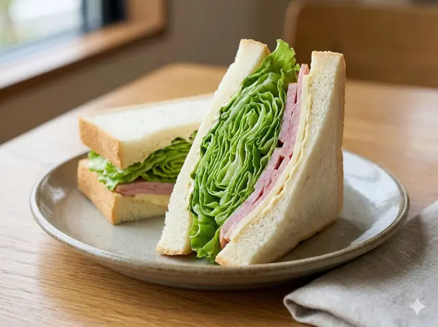 Crispy Lettuce Sandwich