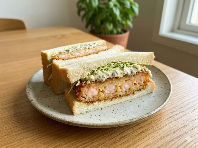 Shrimp Cutlet Sandwich