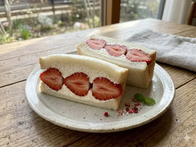 Strawberry Sandwich