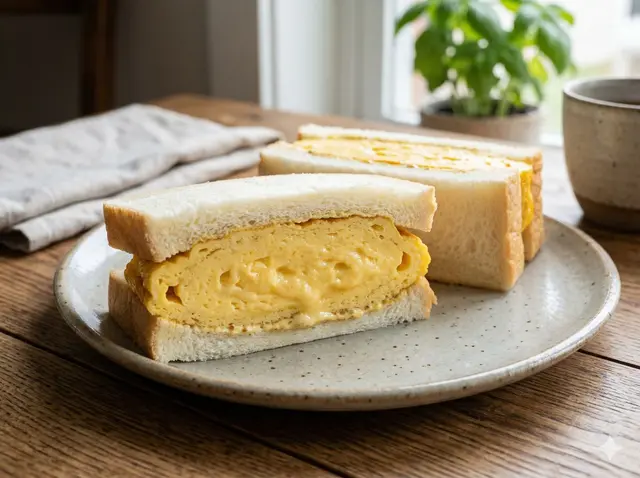 Thick Omelet Sandwich