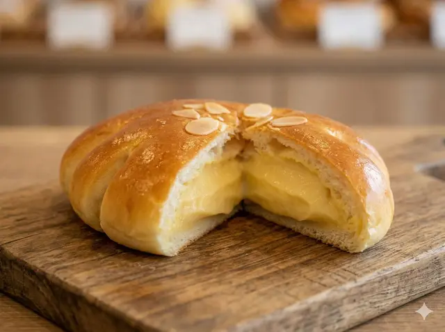 Cream Pan (Custard Bread)